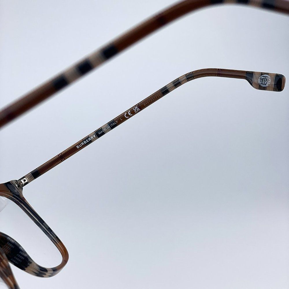 Burberry BE2367 3966 Eyeglasses Check Brown Square Women - Picture 11 of 12